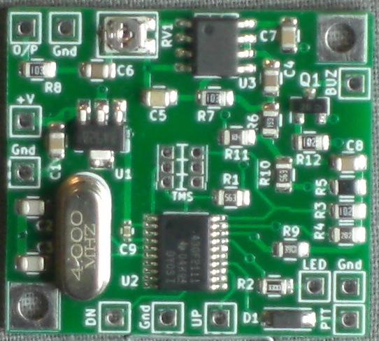 CTCSS encoder board