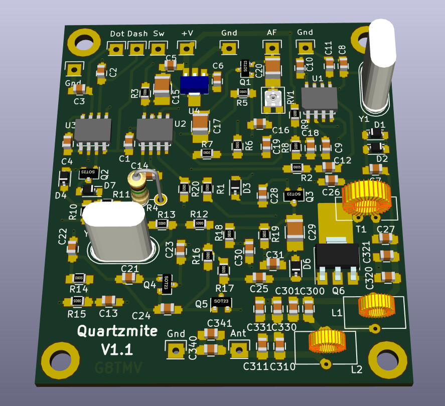 3D View of board