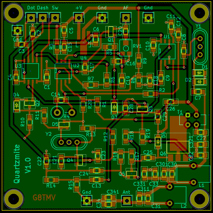 PCB image from kicad