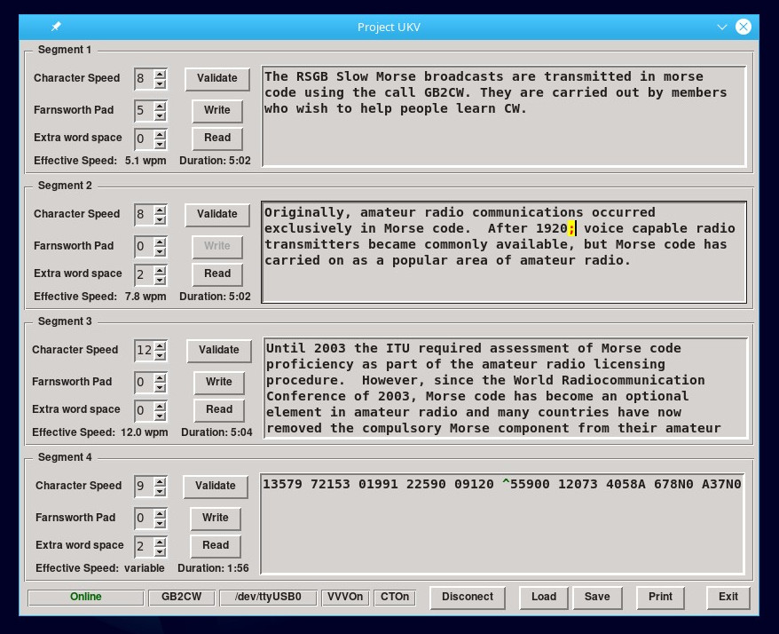 Host Application screenshot