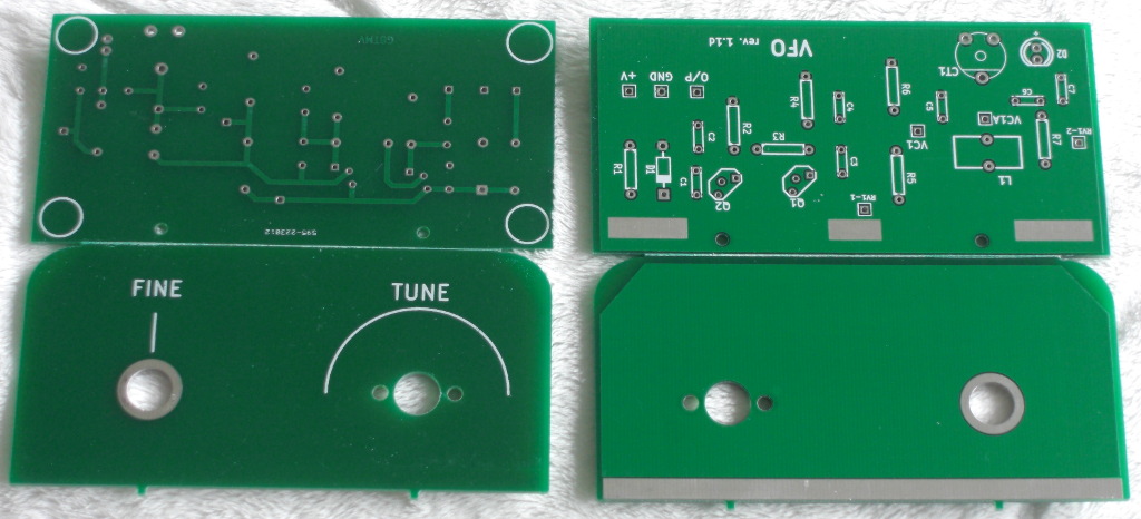 VFO pcb rev 1.1d