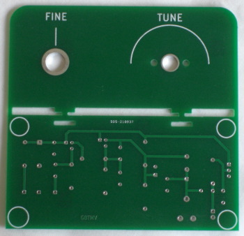 VFO pcb bottom